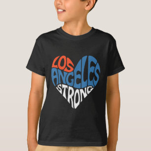 Los Angeles Starkes Herzchen für La Support Califo T-Shirt