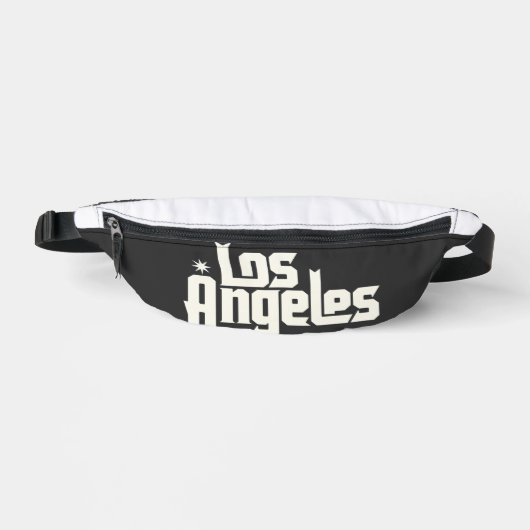 Los Angeles Street Style Retro Urban Design Bauchtasche (Vorderseite)