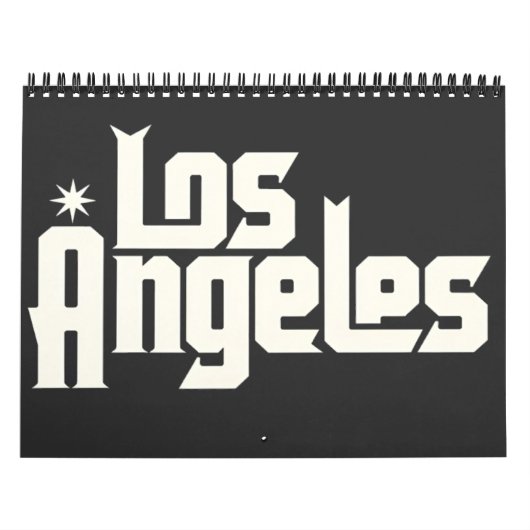 Los Angeles Street Style Retro Urban Design Kalender (Titelbild)