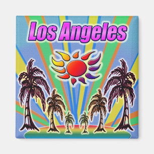 Los Angeles Summer Liebe Magnet