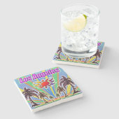 Los Angeles Summer Liebe Untersetzer (Seitenansicht)