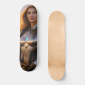 LOS ANGELES - SUPERHELDIN SKATEBOARD (Vorderseite)