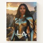 LOS ANGELES - SUPERHERO NOTIZBLOCK (Rückseite)