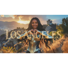 LOS ANGELES - SUPERHERO NOTIZBLOCK