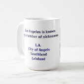 Los Angeles Tasse! Kaffeetasse (Vorderseite Links)