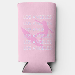 Los Angeles Travel Art, Kalifornien, Pink, Preppy Selters Dosenkühler