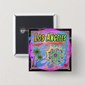 Los Angeles True Progress Button (Vorne & Hinten)