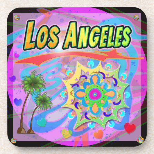 Los Angeles True Progress Untersetzer (Vorderseite)