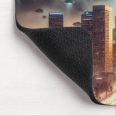 Los Angeles UFO Invasion Mousepad (Ecke)