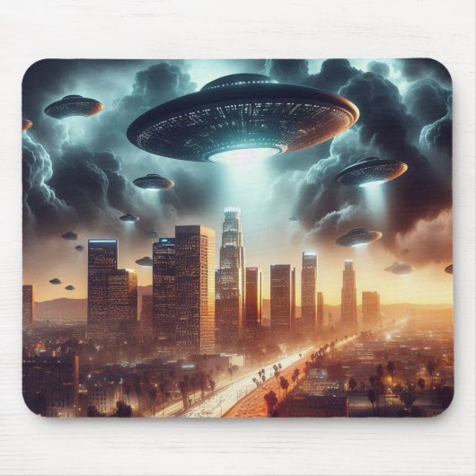 Los Angeles UFO Invasion Mousepad (Vorne)