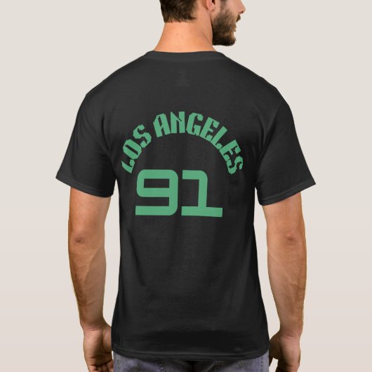 Los Angeles-Urban Streetwear black friday style T-Shirt (Rückseite)