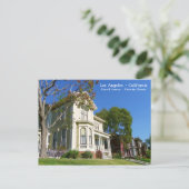 Los Angeles Viktorianisch Houses Postcard! Postkarte (Stehend Vorderseite)
