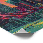 Los Angeles Vintag Poster (Ecke)
