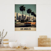 Los Angeles Vintage Poster (Küche)