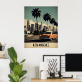 Los Angeles Vintage Poster (Heimbüro)