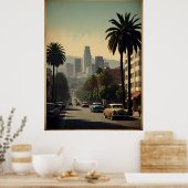 Los Angeles Vintage Poster (Küche)