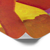 Los Angeles Vintage Reiseplakat Poster (Ecke)