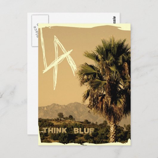 Los Angeles Vintage Style Postcard! Postkarte (Vorne/Hinten)