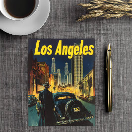 Los Angeles Vintage Travel Postkarte