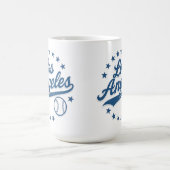 Los Angeles Vintages Baseball Logo Design - Classi Kaffeetasse (Mittel)