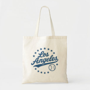 Los Angeles Vintages Baseball Logo Design - Classi Tragetasche