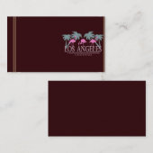 Los Angeles Visitenkarte (Vorne/Hinten)