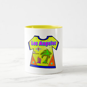 "Los Angeles Vivid 1" Cup Zweifarbige Tasse