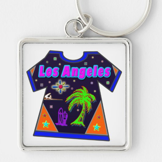 "Los Angeles Vivid 2" Schlüsselanhänger (Vorne)