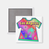 "Los Angeles Vivid 3" Magnet (Vorderseite/Rückseite)