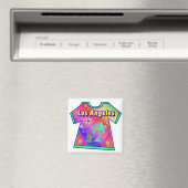 "Los Angeles Vivid 3" Magnet (In Situ (Geschirrspüler))