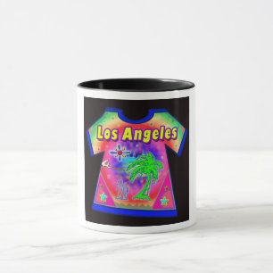 "Los Angeles Vivid 4" Cup Tasse
