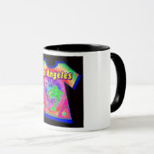 "Los Angeles Vivid 4" Cup Tasse (VorderseiteRechts)