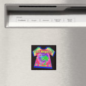 "Los Angeles Vivid 4" Magnet (In Situ (Geschirrspüler))