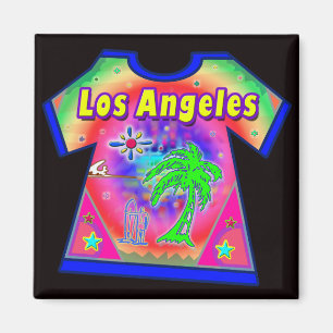 "Los Angeles Vivid 4" Magnet