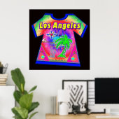 "Los Angeles Vivid 4" Poster (Heimbüro)
