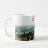 Los Angeles von Mulholland Drive Kaffeetasse (Links)