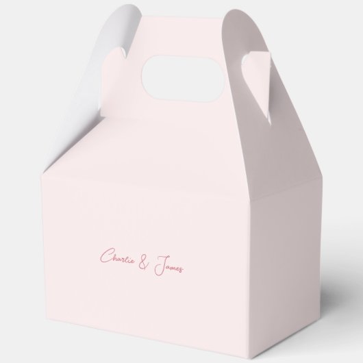 Los Angeles Wedding Geschenkschachtel (Rückseite)