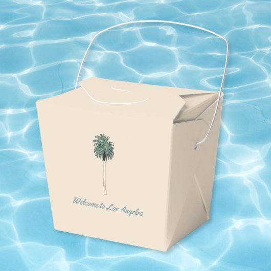 Los Angeles Wedding Geschenkschachtel