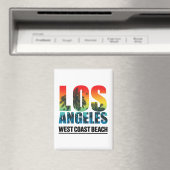 Los Angeles West Coast Beach Magnet (In Situ (Geschirrspüler))
