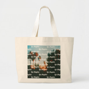 Los Angeles, West Hollywood Reise-Souvenir Jumbo Stoffbeutel