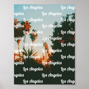 Los Angeles, West Hollywood Reise-Souvenir Poster