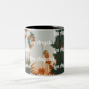Los Angeles, West Hollywood Reiseandenken Zweifarbige Tasse