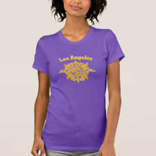 Los Angeles Yellow Motif 1 T - Shirt