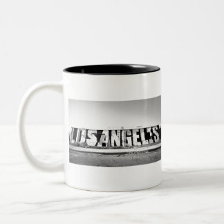 Los Angeles Zwei-Tone-Kaffee-Tasse Zweifarbige Tasse