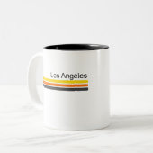 Los Angeles Zweifarbige Tasse (Vorderseite Links)