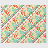 Los- Angelesikonengeschenk-Packpapier Geschenkpapier (Flach)