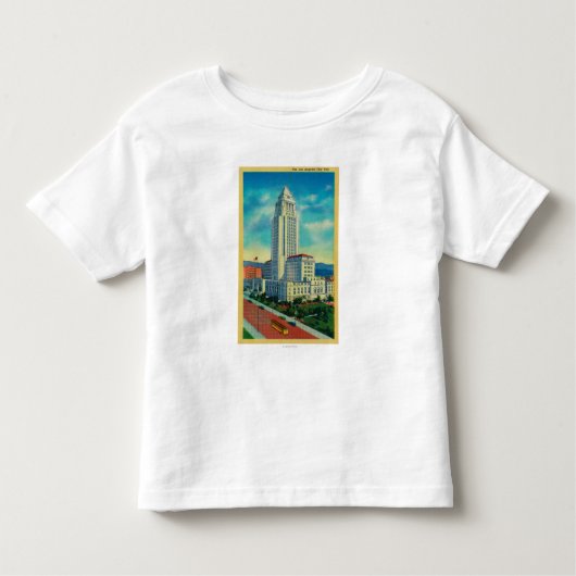 Los AngelesRathaus Kleinkind T-shirt (Vorderseite)
