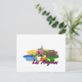 Los Angelos - Kalifornien - USA.png Postkarte (Stehend Vorderseite)