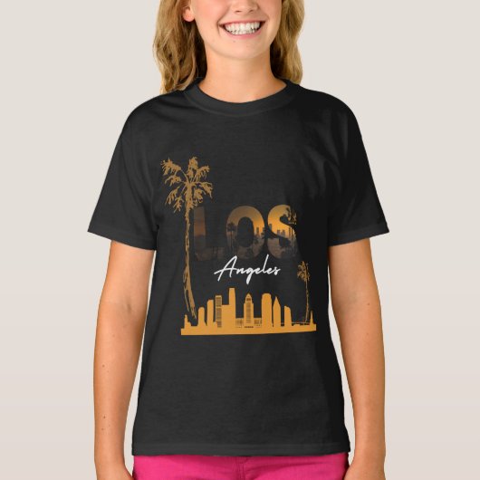 LOS ANGLES KIDS T - Shirt für Familien (Vorderseite)