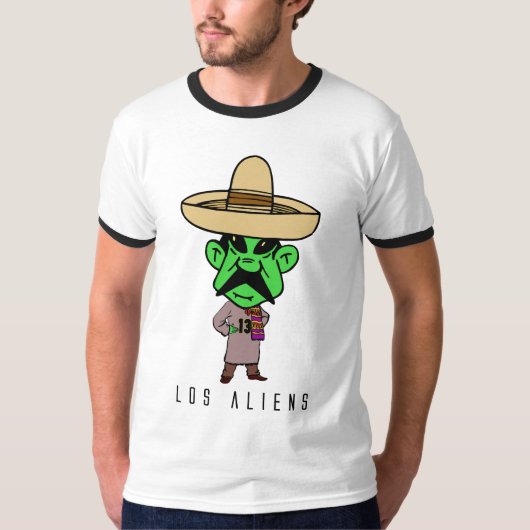 Los-Außerirdische T-Shirt (Vorderseite)